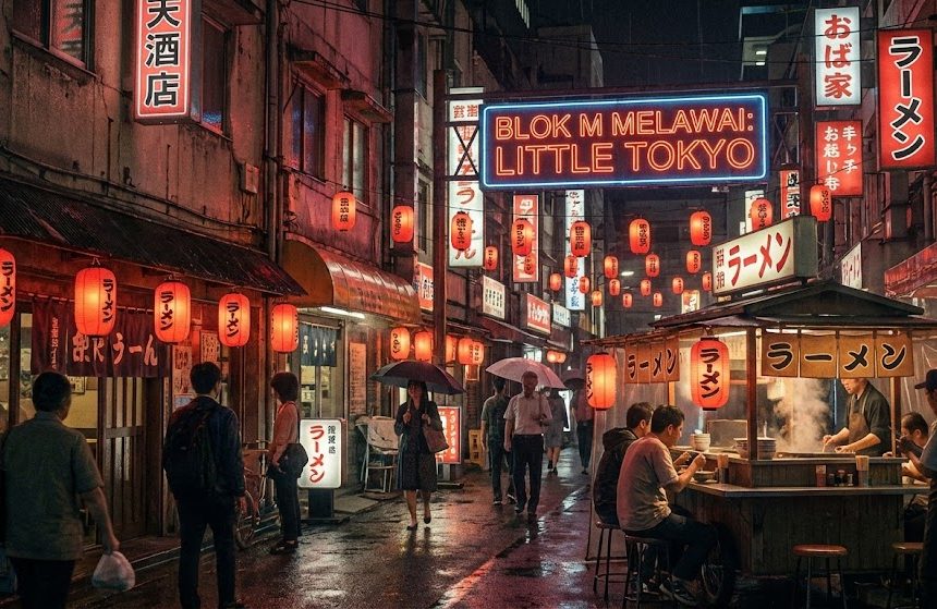 Blok M Melawai: “Little Tokyo” Jakarta yang Kembali Hype!