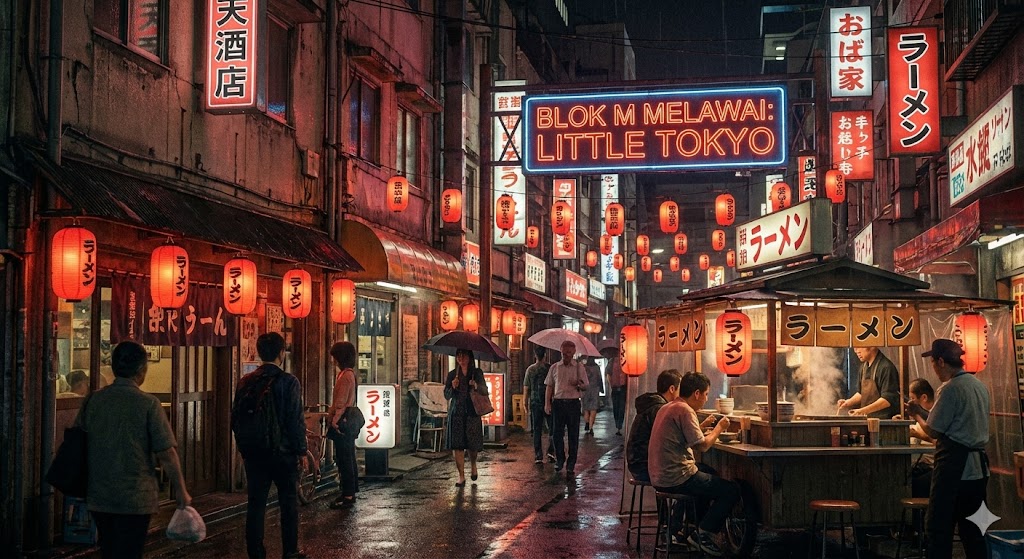 Blok M Melawai: “Little Tokyo” Jakarta yang Kembali Hype!