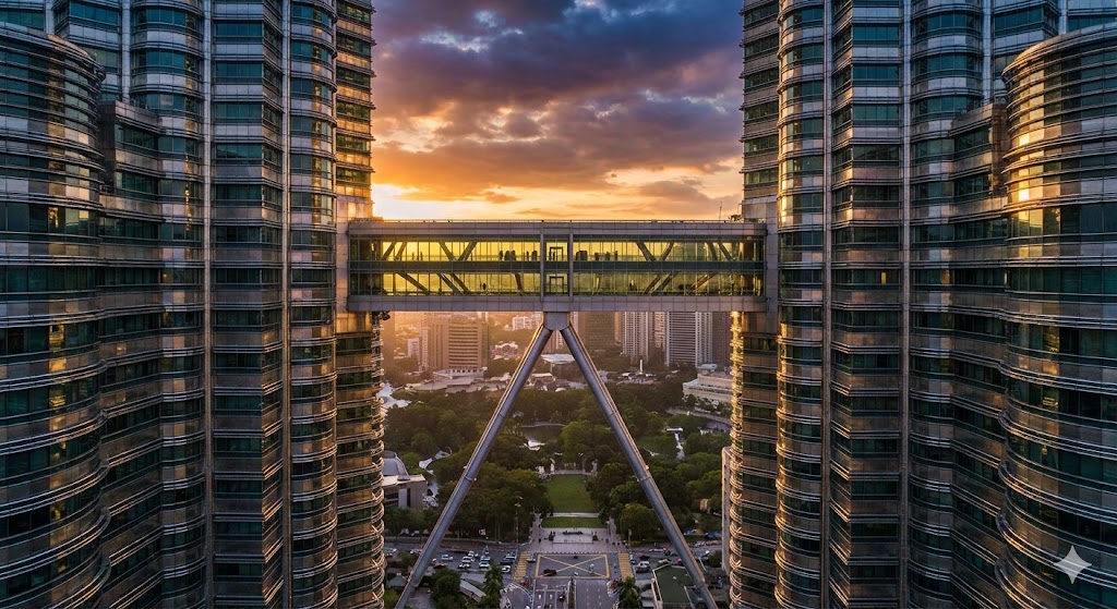 Menara Petronas KL: Fakta Skybridge Tertinggi di Dunia